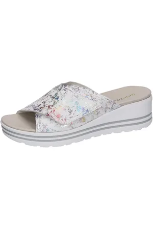 Waldläufer Sleehakmuiltjes H-MICHELLE , zomerschoen, comfort-schoen met klittenbandsluiting. h-breedte