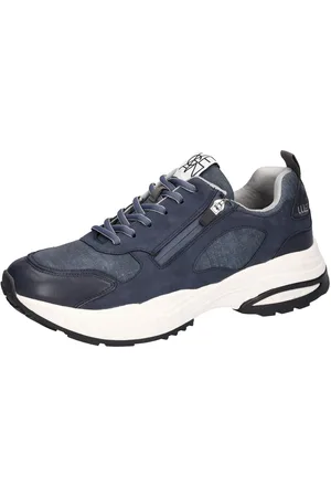 Waldläufer Sneakers H-PERO , lage schoen, veterschoen, vrijetijdsschoen, comfortbreedte h (= zeer breed)