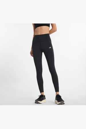 New Balance Runningtights NBleek High Riseegging 25" WASHED BURGUNDY
