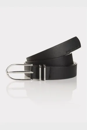 TOM TAILOR Leren riem met 2,5 cm breedte perfect voor zowel casual- als businesslooks (1 stuk)