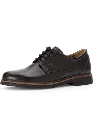 Gabor Veterschoenen , blokhak, business schoen, lage schoen met siersteken, g-breedte