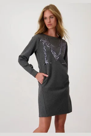 monari Sweatjurk met pailletten