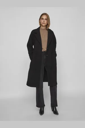 VILA Lange jas VIPOKO LONG COAT-NOOS