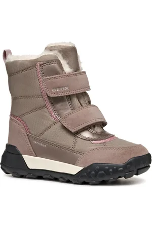 Geox Winterlaarzen J TREKKYUP GIRL B ABX Klittenbandlaarzen, sneeuwlaarzen, winterlaarzen met warme voering
