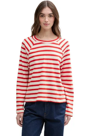 TOM TAILOR Shirt met lange mouwen met gestreept patroon