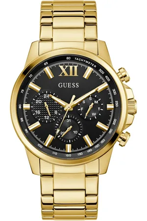 Guess Multifunctioneel horloge Walker Quartz horloge, polshorloge, herenhorloge, datum, weekdag, siliconen band