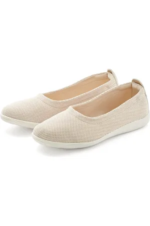 vivance collection Instappers , ballerina in lichte mesh-uitstraling vegan