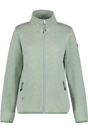 Icepeak Fleecejack D GEBREIDE FLEECEJAS AIKES