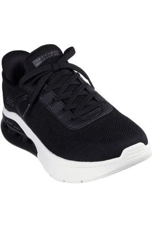 Skechers Slip-on sneakers BOBS ARC WAVES 2.0 , sneaker, slipper, vrijetijdsschoen in comfortbreedte g (= breed)