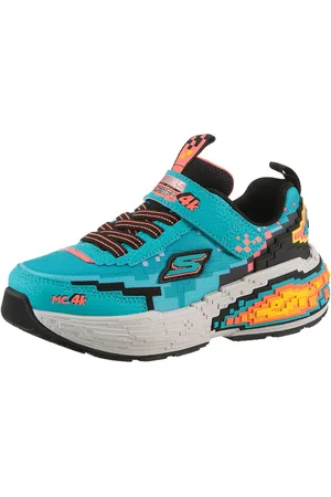 Skechers Sneakers MEGA-CRAFT 4K , klittenbandschoen in coole pixel-look, maat sjabloon te downloaden