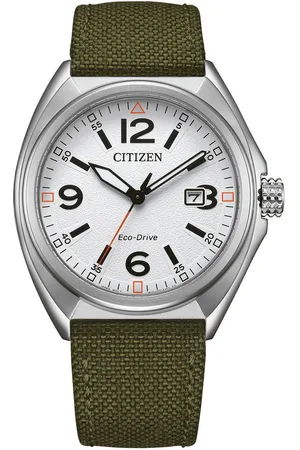 Citizen Solarhorloge Polshorloge, herenhorloge, analoog, dag, batterijontladingsindicator