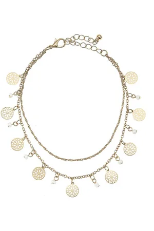 Lascana Enkelkettinkje Enkelband-armband, enkelband met hanger, voetsieraad