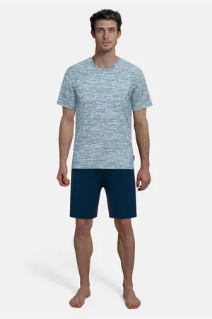 TOM TAILOR Shortama Met borstzakje (2-delig)