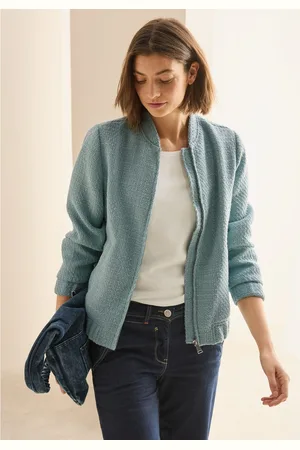 CECIL Blouson in bouclé-look