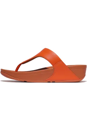 FitFlop Dianets LULU LEATHER TOEPOST , pool slides, pantoffel, badeschoen met sleehak