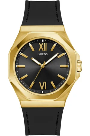 Guess Kwartshorloge EMPEROR Polshorloge, herenhorloge, siliconen band, cadeau-idee, analoog