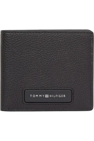 Tommy Hilfiger Portemonnee TH MONOGRAM MINI CC WALLET , heren portemonnee, kaartenhouder, portemonnee met logo-opdruk