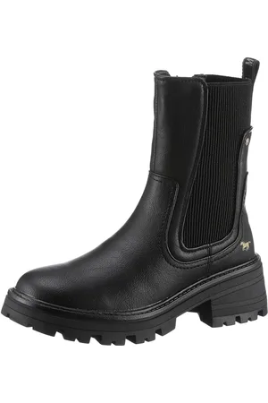 Mustang Chelsea-boots Slip-on laarzen, herfstschoen met comfortabele stretchinzet
