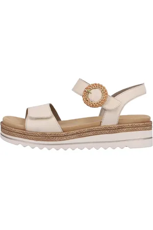 Remonte Sleehaksandaaltjes , zomerschoen, sandalen met bandjes en praktische klittenbandsluitingen