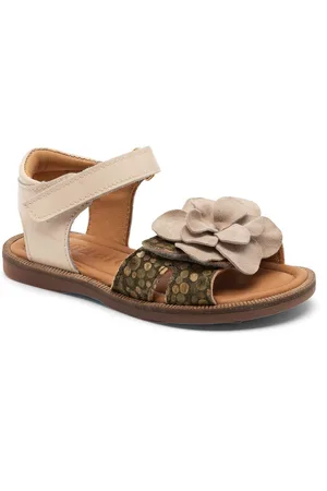 Bisgaard Sandalen Agnes Breedte: normaal , klittenbandschoen, feestdagsschoen van leer, maat sjabloon te downloaden
