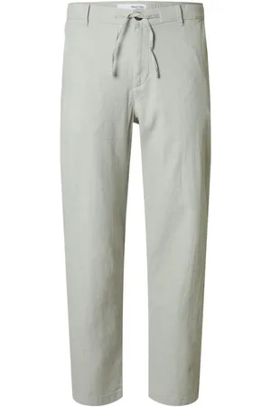 SELECTED Chino SLH172-SLIMTAPE BRODY LINEN PANT NOOS