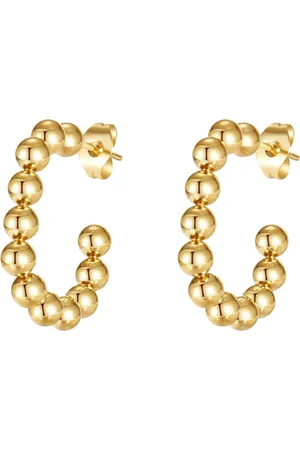 Firetti Paar creolen Sieraden cadeau roestvrijstalen oorjuwelen oorbellen bubble