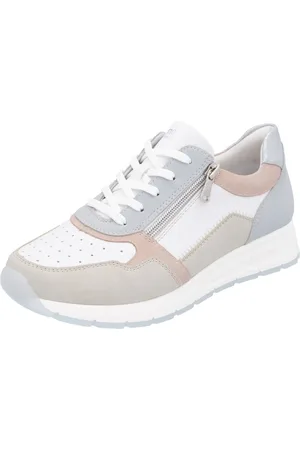 Remonte Sneakers met sleehak vrijetijdsschoen, lage schoen, veterschoen met gepolsterde schacht