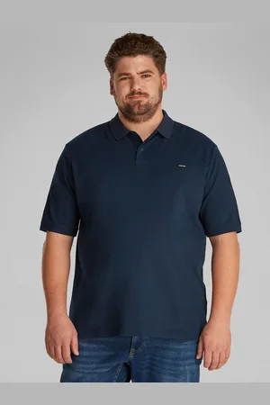 Calvin Klein Poloshirt BT_STRETCH PIQUE SLIM POLO in grote maten met polo-kraag