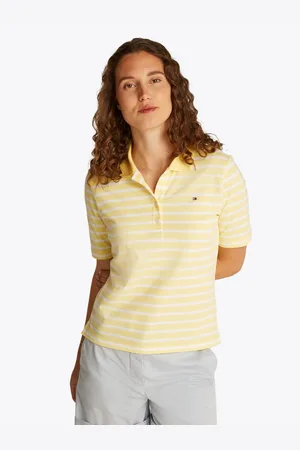 Tommy Hilfiger Poloshirt 1985 Regular Fit Pique Premium Polo met logo-borduursel, met zijsplitten
