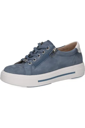 Caprice Plateausneakers , vrijetijdsschoen, lage schoen, veterschoen met gevoerde schacht