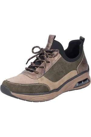 Rieker Slip-on sneakers , instapschoen, lage schoen, vrijetijdsschoen met praktische trekbanden