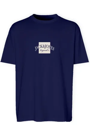 JACK & JONES Shirt met korte mouwen JORBOSTON TEE SS CREW NECK FST JNR