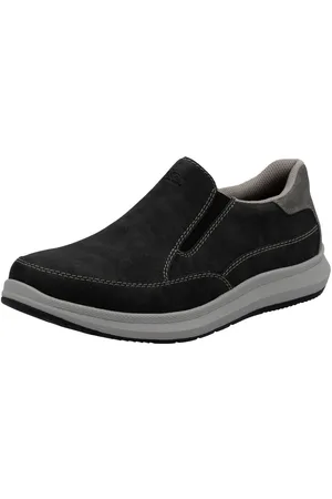 Rieker Instappers , slip-on sneaker, lage schoen, loafer, vrijetijdsschoen met elastische band