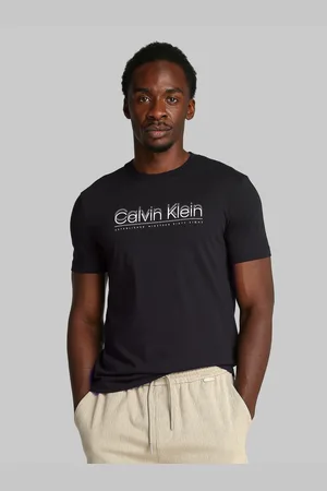 Calvin Klein T-shirt CP-DOUBLE LOGO T-SHIRT met groot logo-opschrift