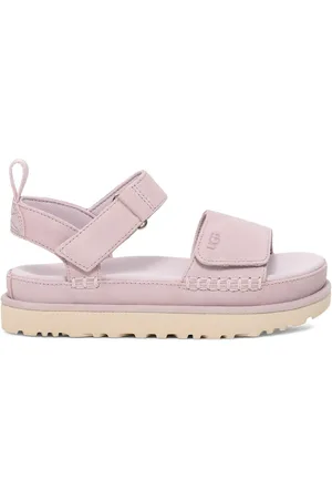 UGG Plateausandalen W GOLDENSTAR , plateausandaal, sandaal met klittenbandsluiting