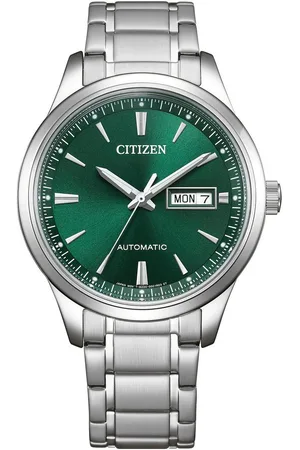Citizen Automatisch horloge Polshorloge, herenhorloge, mechanisch horloge, roestvrijstalen band, analoog, dag