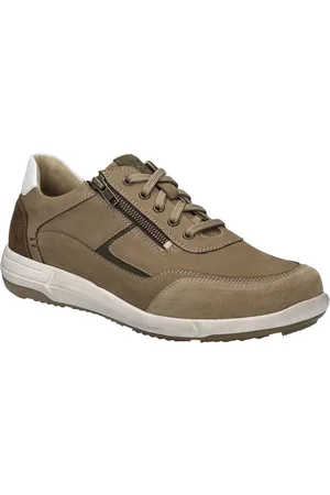 Josef Seibel Sneakers Enrico 33 , veterschoen, comfort-schoen, vrijetijdsschoen met rits