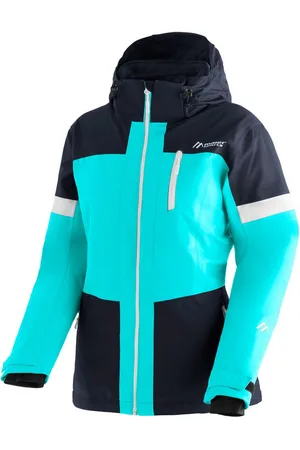 Maier Sports Ski-jack Hanni Dames winterjack, waterdicht, 3 ritszakken en capuchon, regular fit