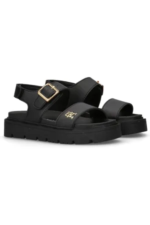Tommy Hilfiger Plateausandalen , sandaal met modieus plateau