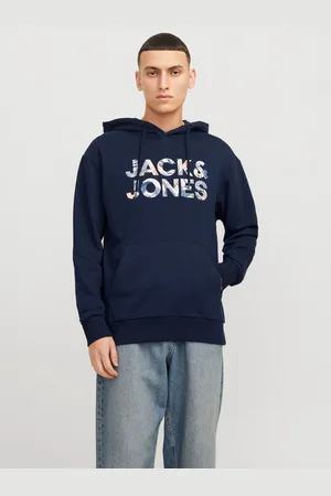 JACK & JONES Hoodie JJEBRYAN CORP LOGO SWEAT HOOD NOOS