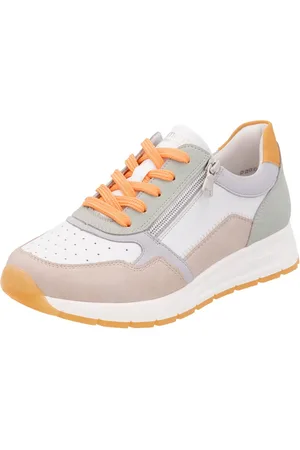 Remonte Sneakers met sleehak vrijetijdsschoen, lage schoen, veterschoen met gepolsterde schacht