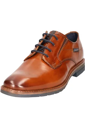 Bugatti Veterschoenen , businessschoen, avond-schoen met kleine stretchinzetten, breedte g