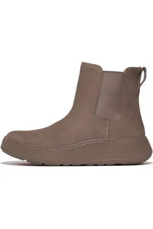 FitFlop Chelsea-boots F-MODE Plateaustiefels, chunky boots met plateausool, aanhaaklus