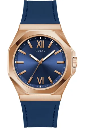 Guess Kwartshorloge EMPEROR Polshorloge, herenhorloge, siliconen band, cadeau-idee, analoog