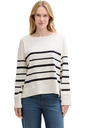 TOM TAILOR Shirt met lange mouwen met gestreept patroon