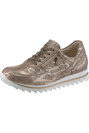 Waldläufer Sneakers met sleehak Haiba , veterschoenen, lage schoen, vrijetijdsschoen in comfortabele breedte h (=zeer breed)