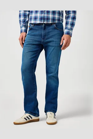 Wrangler Straight jeans TEXAS FREE TO STRETCH Vrij om te rekken materiaal