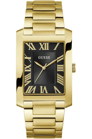 Guess Kwartshorloge CLYDE Horloge, herenhorloge, stalen armband