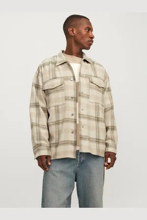 JACK & JONES Overhemd met lange mouwen JORVESTERBRO CHECK OVERSHIRT LS SN