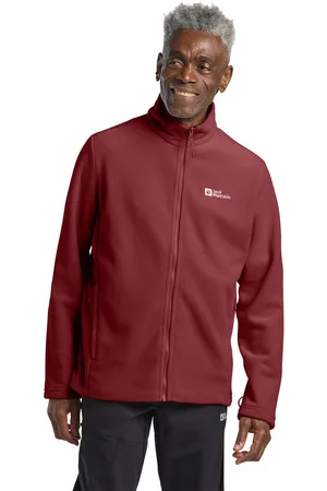 Jack Wolfskin Fleecejack WINTERSTEIN FZ M uit polartec 200, gedeeltelijk gerecycled